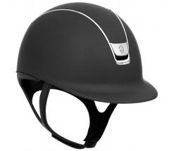 SAMSHIELD STANDARD 2.0 SHADOWMATT HELMET WITH CHROME BLASON - 3267