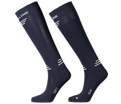 EQUILINE UNISEX SOCKS WITH CALF GRIP - 9230