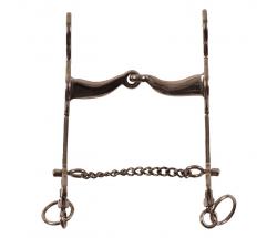 MAREMMA TRADITIONAL BIT STAINLESS STEEL WITH CURB CHAIN - 4644