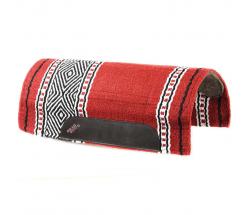 WESTERN SADDLE PAD NAVAJO BRED RED’S WITH FELT - 5094