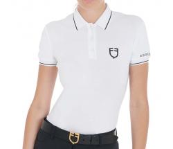 WOMEN'S EQUESTRO POLO SHIRT SHORT SLEEVED - 9056