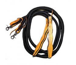 WESTERN REINS NYLON LATIGO POPPER - 4414