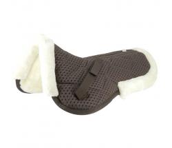 BACK PAD EQUITHÈME mod. PRO AIR WITH SYNTHETIC SHEEPSKIN - 3623