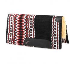 WESTERN SADDLE PAD NAVAJO BRED RED’S WOOL - 5049