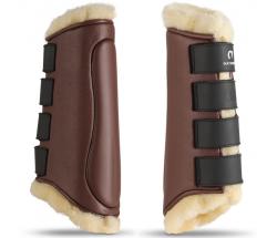 GATUSOS DRESSAGE REAR TENDON BOOTS ROYAL SYNTHETIC SHEARLING MODEL - 1941