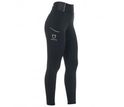 LEGGINGS EQUESTRO FULL GRIP WITH RHINESTONES - 9858