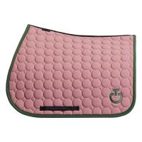 CAVALLERIA TOSCANA JUMPING SADDLE PAD GEOMETRIC QUILTED