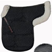 DRESSAGE SADDLECLOTH PIONEER IN 3D MESH AND PURE WOOL