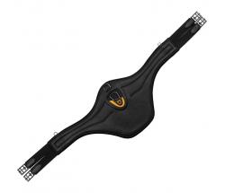 EQUESTRO LEATHER JUMPING GIRTH WITH STUD GUARD - 2889