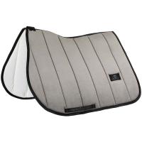 JUMPING SADDLE PAD EQUESTRO VELVET IN TECHNICAL FABRIC