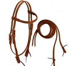 WESTERN ROUND BRIDLE WITH STUDS - 4332