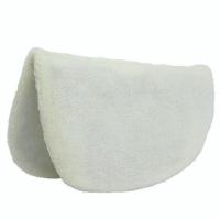 ROUND WITHER PAD WEBBING COTTON AND SYNTHETIC SHEEPSKIN