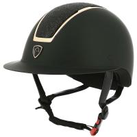 EQUITHEME HELMET WITH INSERTS AND GLITTER PLATE